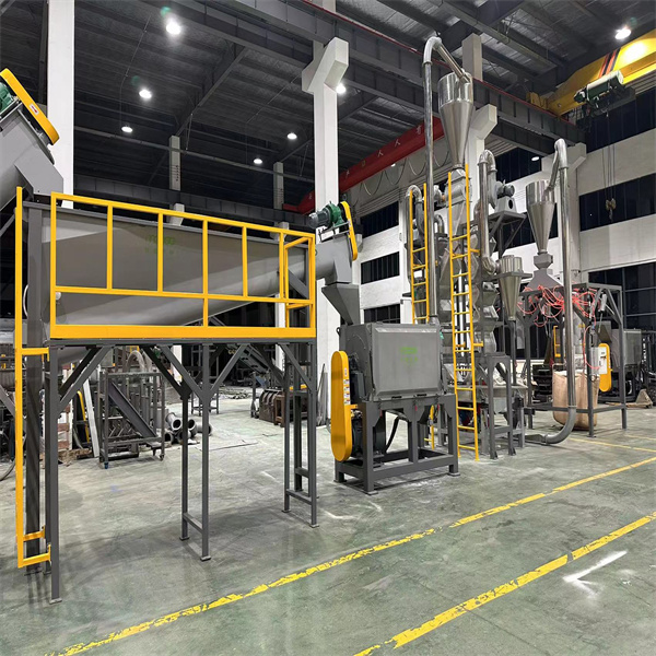 The Pet Bottle Recycling Washing Line Process
