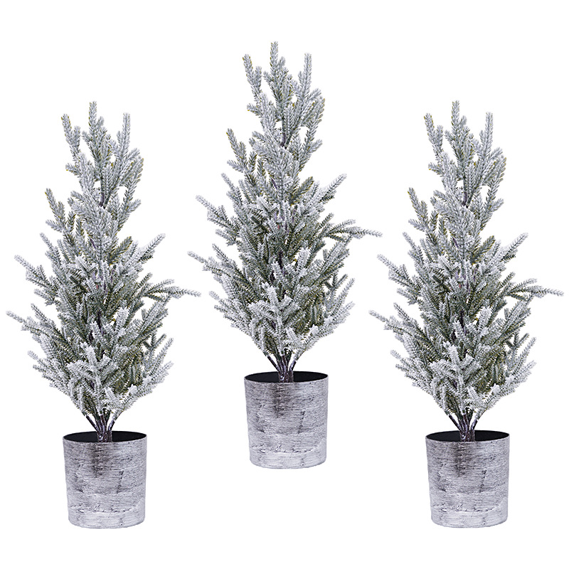 Luxury Mini 25*25*52cm PE Christmas Table Top Tree Factory Direct Wholesome Decorative Element for Christmas supplier