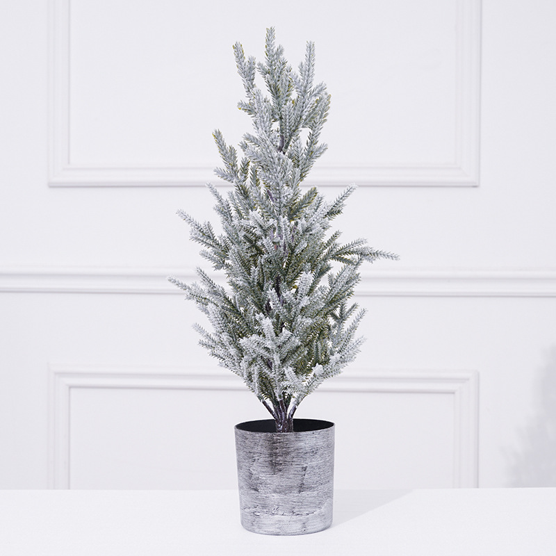 Luxury Mini 25*25*52cm PE Christmas Table Top Tree Factory Direct Wholesome Decorative Element for Christmas supplier