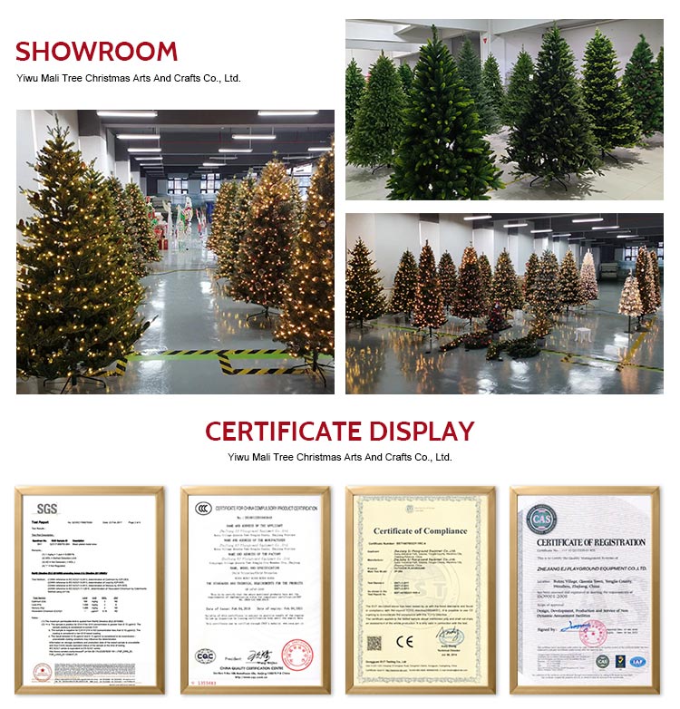 USA Style Artificial PVC Christmas Tree Red and White Color Made in America supplier