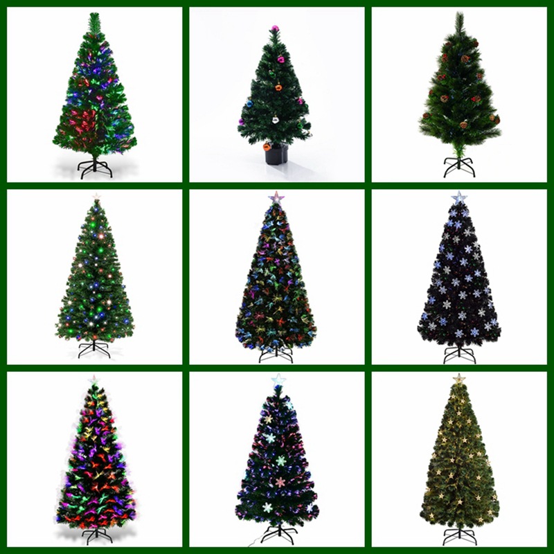 Premium Custom Christmas Trees Fair Price for Mixed Material Artificial Decorations details