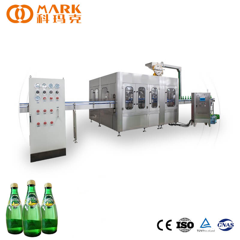 5000 BPH Glass Bottle Soda Filling Machine