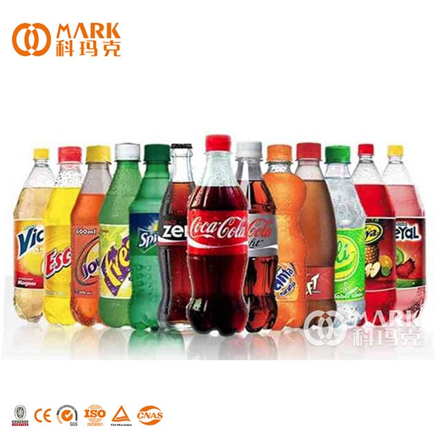 Carbonated Water Beverage Drink Filling Bottling Production Line