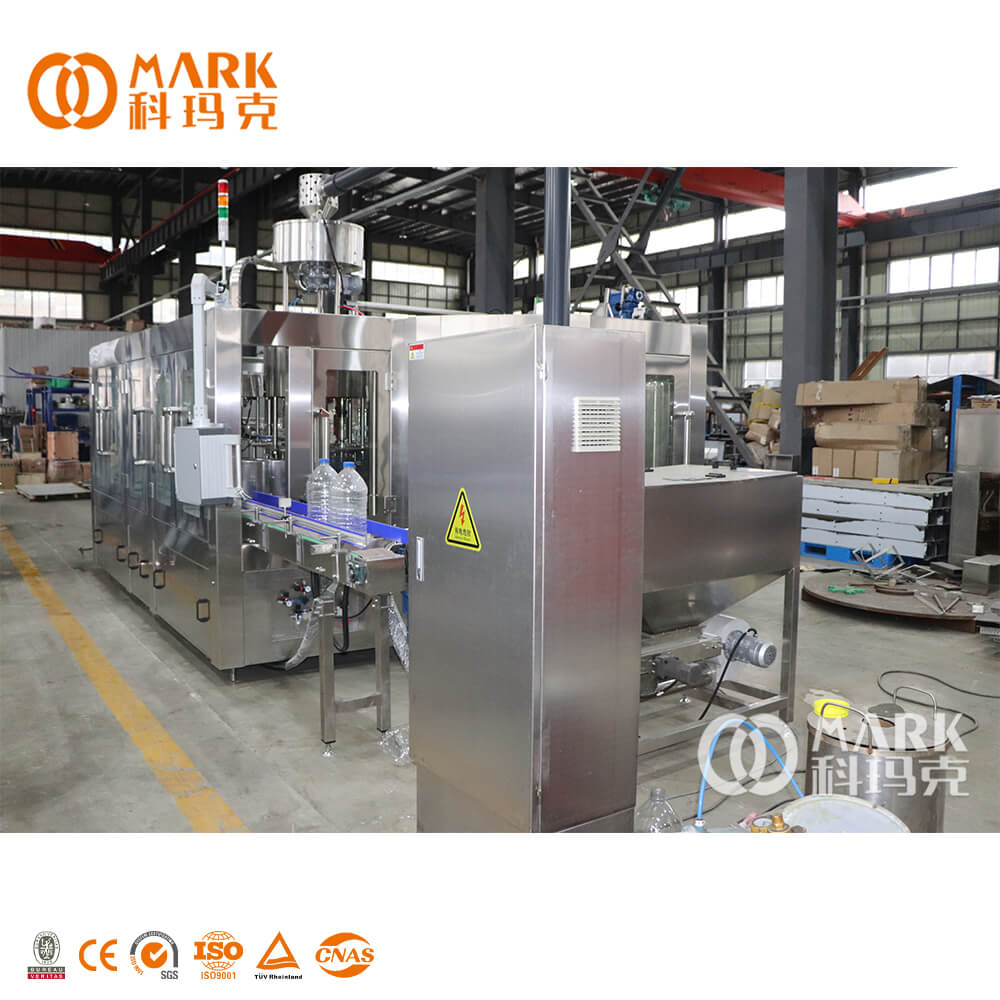 1,500BPH 3-10L Drinking Pure Water Filling Machine Line