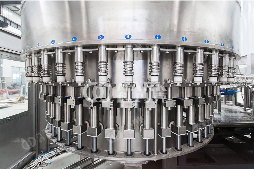 filling part of water bottling equipment