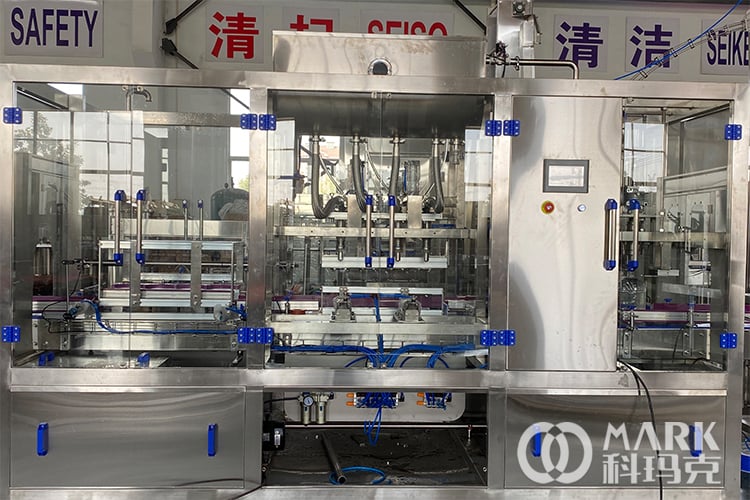 A 1 Gallon Filling Line To America Puerto Rico