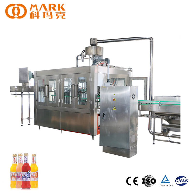 3500 BPH For 500ml Glass Bottle Juice Filling Machine