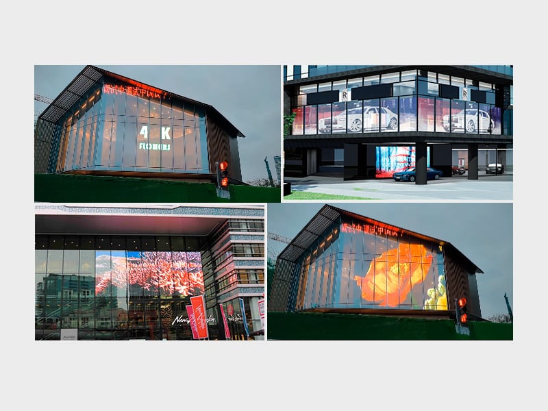 Outdoor Transparent LED Screen supplier