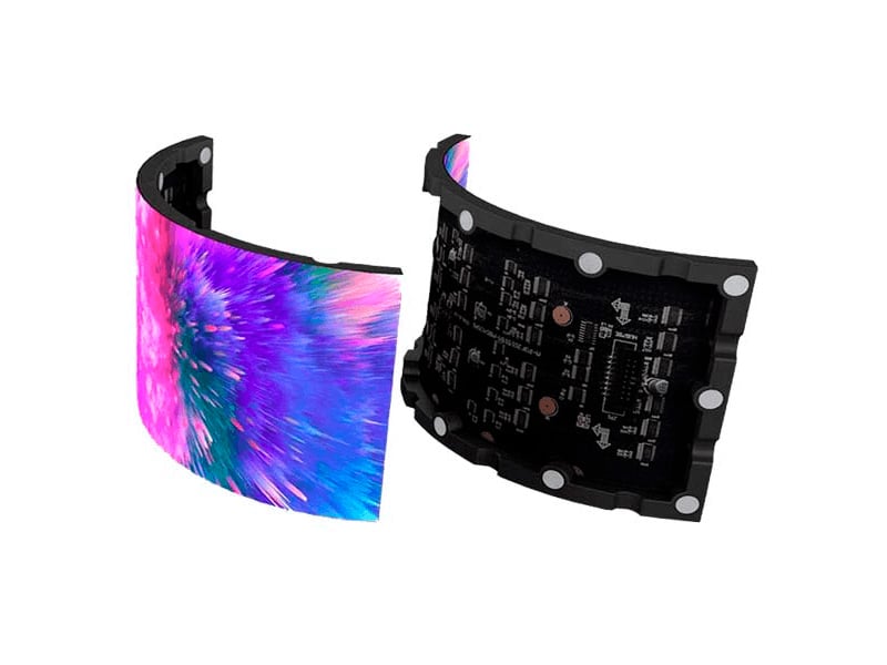 2 Indoor Cylindrical LED Screen factory