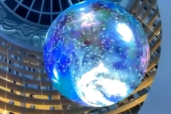 اسکرین LED کروی، صفحه نمایش LED کروی