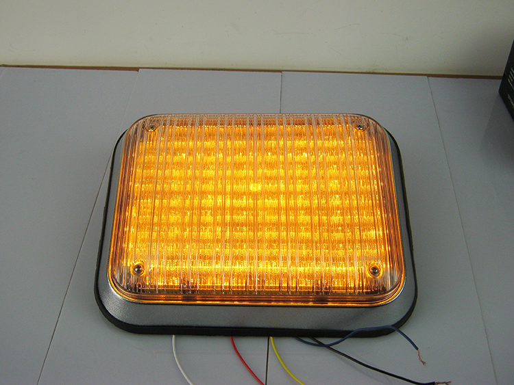 ambulance flashing lights