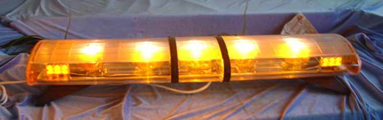 LYAF 12V Clear Rotating Warning Light Rotating Full Lightbar for Car factory
