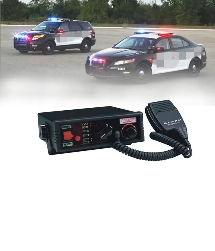 LYAF 200W Warning Electronic Compact Alarm Amplifier Siren 120dB details