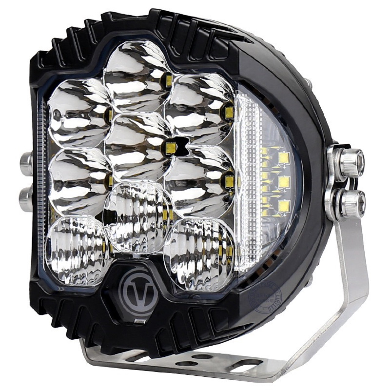 LYAF 5 Inch 50W IP67 Amber Yellow LED Work Light Bar Side Off Road Driving Light Spot Flood Combo Driving Lamp details