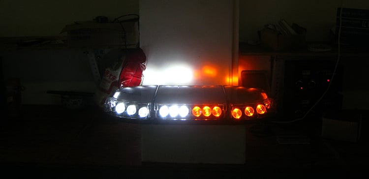 flashing led light bar