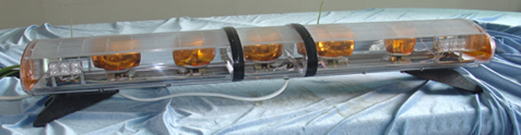 LYAF 12V Clear Rotating Warning Light Rotating Full Lightbar for Car supplier