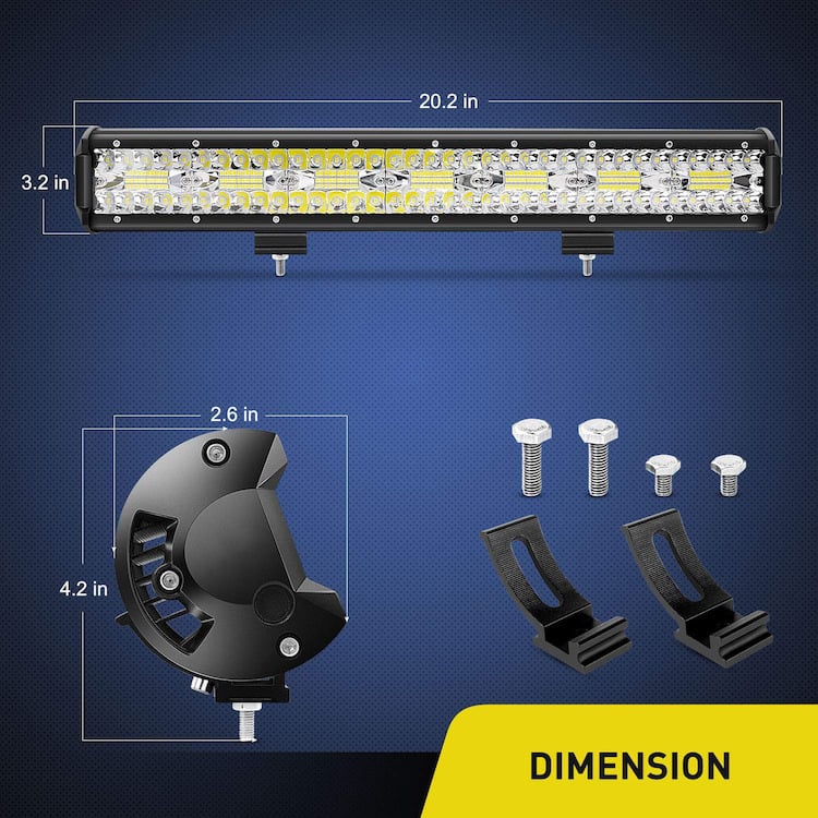 LYAF 420W Heat Dissipation Brightness Dimension Adjustable Durable LED Light Bar manufacture