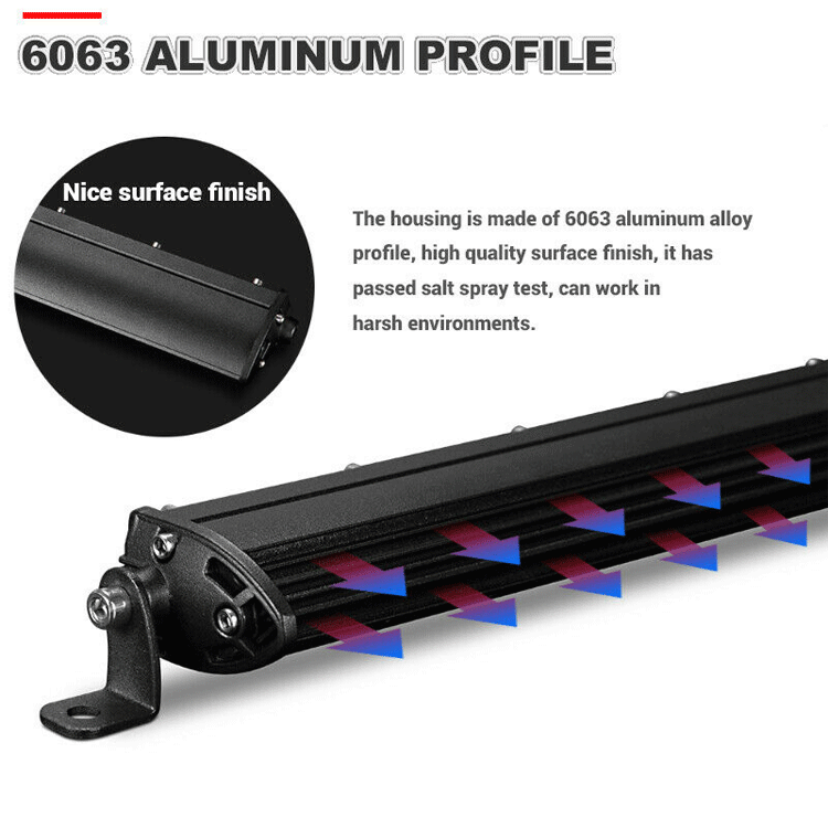 LYAF Ultra Slim 11inch Led Light bar 12-24V Led Bar Combo Spot Flood Driving Work Light for Off Road Trucks Tractor supplier