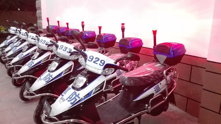 police motorcycle equipment