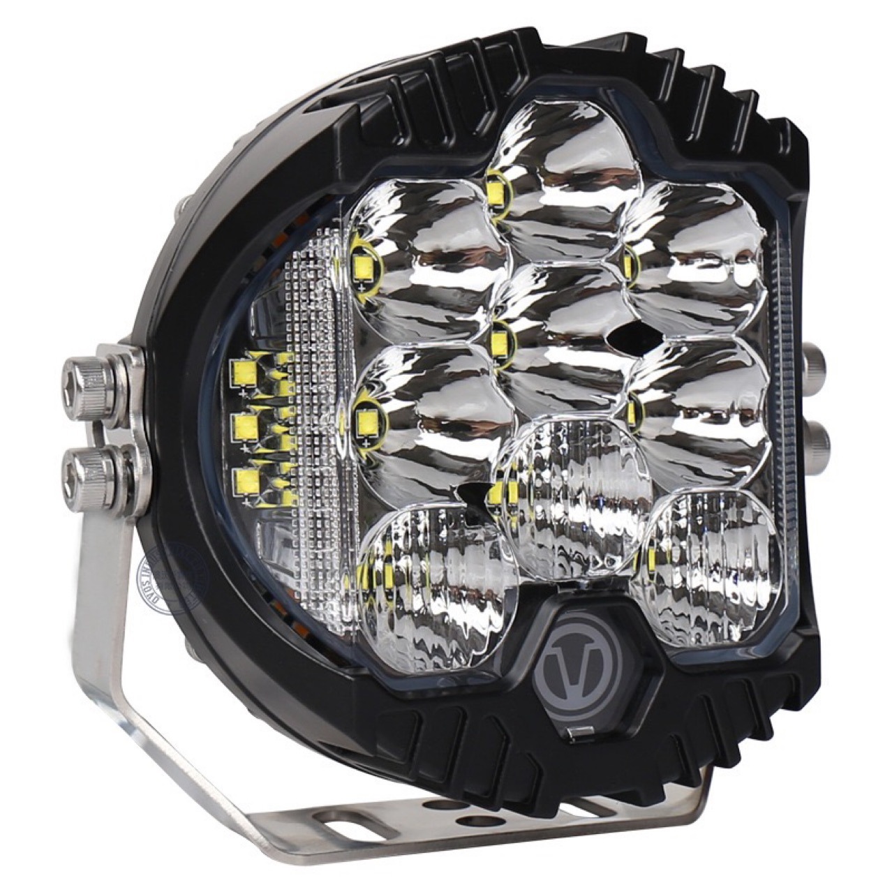 LYAF 5 Inch 50W IP67 Amber Yellow LED Work Light Bar Side Off Road Driving Light Spot Flood Combo Driving Lamp details