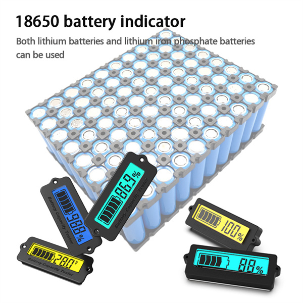 Ensure longevity and safety of your devices with a battery indicator.