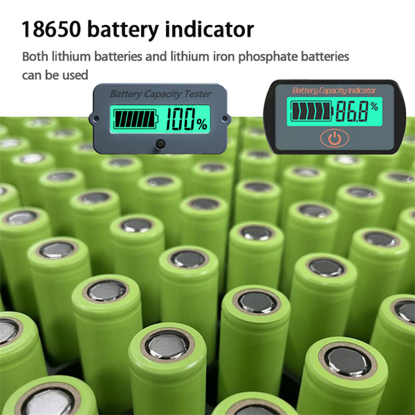 Accurately monitor the remaining charge of your batteries.