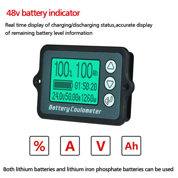 Conseils simples pour utiliser l'indicateur de batterie 48v :