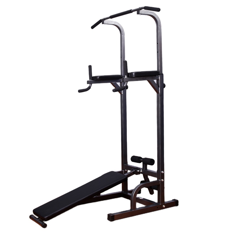 Adjustable Steel Frame Power Station Home Use Fitness Equipment Pull-Up Bar Squat Rack supplier