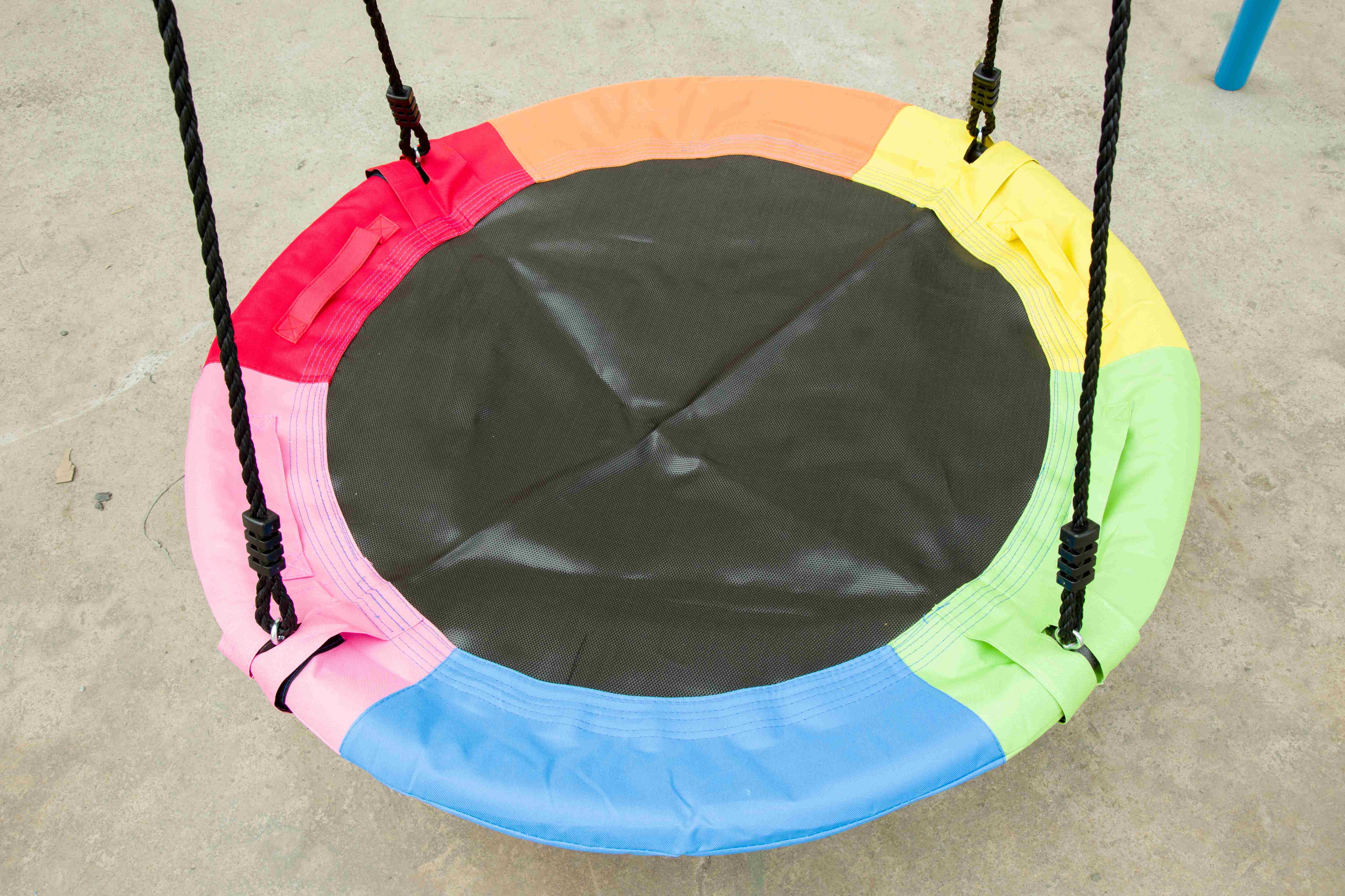 Swing Set for Backyard, 500lbs Swing Set with Heavy-Duty A-Frame Metal Outdoor Swing Stand, Tree Swing Saucer factory