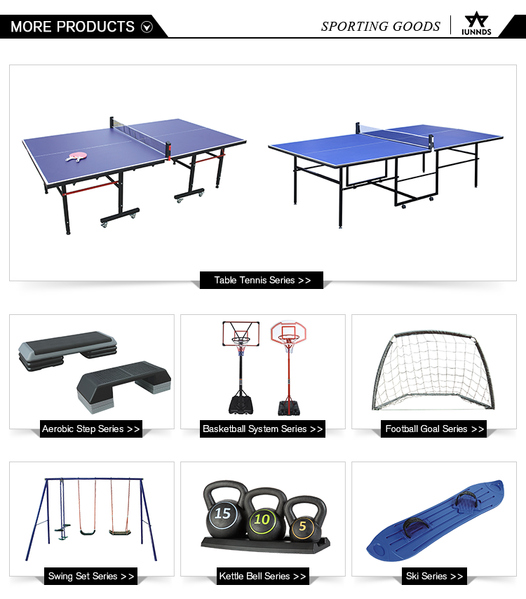 IUNNDS MDF Board Movable Pingpong Table, Outdoor/Indoor Folded Portable Table Tennis Table details