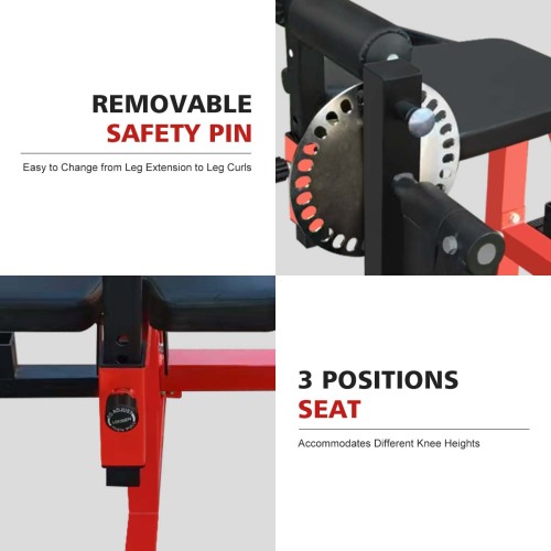 IUNNDS OEM Functional Seated Leg Extension & Curl Machine for Triceps Glutes & Biceps-Gym Fitness Strength Training manufacture