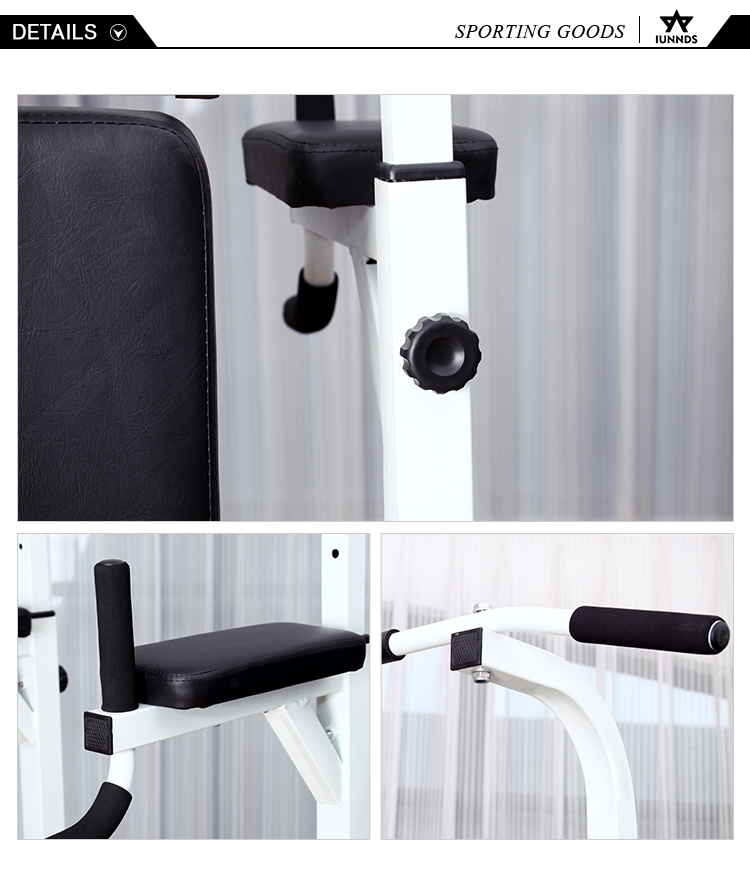 IUNNDS Hot Sale Body Building Equipment Gym Fitness Tower Pull Ups Dip Bar Station Factory Wholesale Pull up Tower supplier