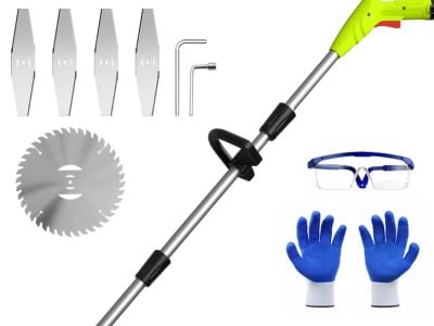 Technical advantages of a battery powered string trimmer