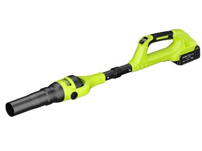 Reducing labor costs with an efficient cordless grass blower