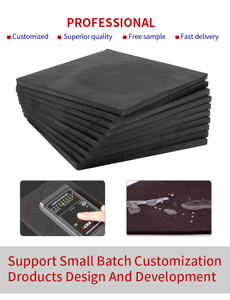 ESD EVA Foam Customizable Eva Foam Packaging Inserts for Boxes and Packaging supplier