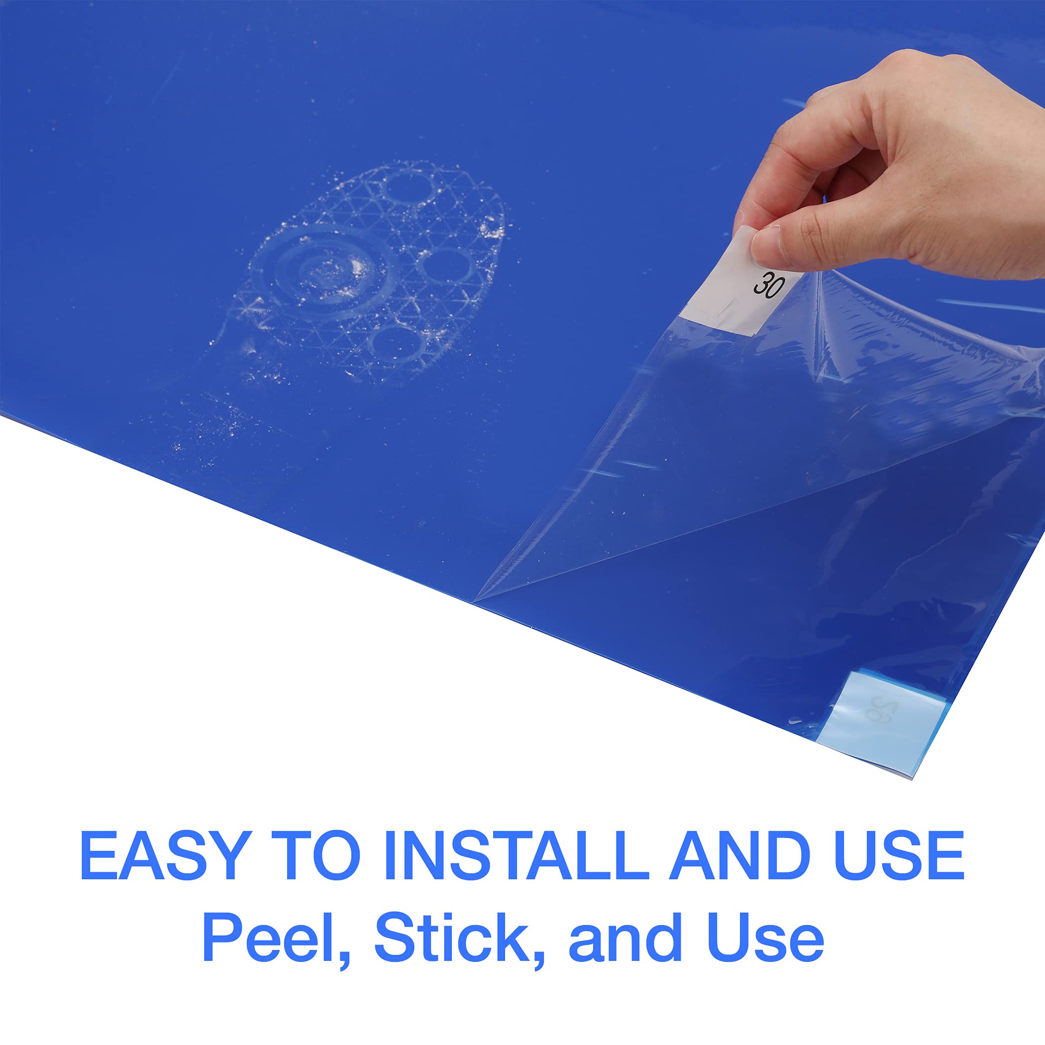 Cleanroom Sticky Mats Construction Tacky Adhesive Floor Mats details