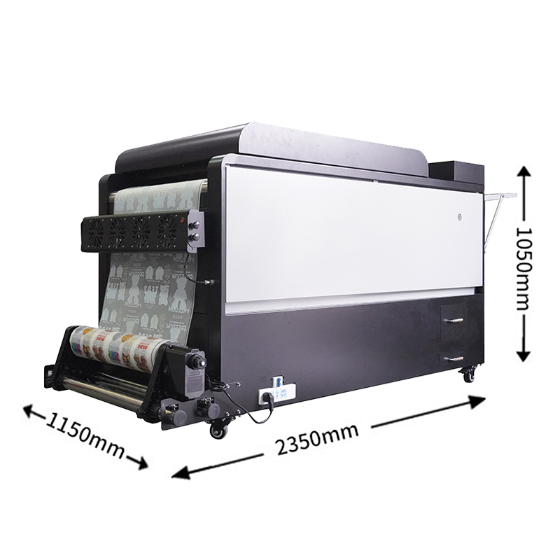 Titanjet 6-Head DTF Printer Epson I3200 A1 High Speed With Purifier Automatic Cycle Powder T-Shirt Digital Printing supplier