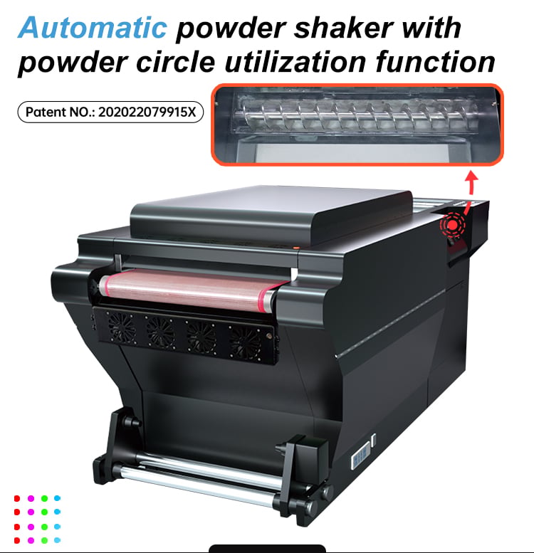 Titanjet Popular Digital DTF Pet Film Printer T Shirt Textile Printing Machine DTF Printer 60cm With Four I3200 Printheads supplier