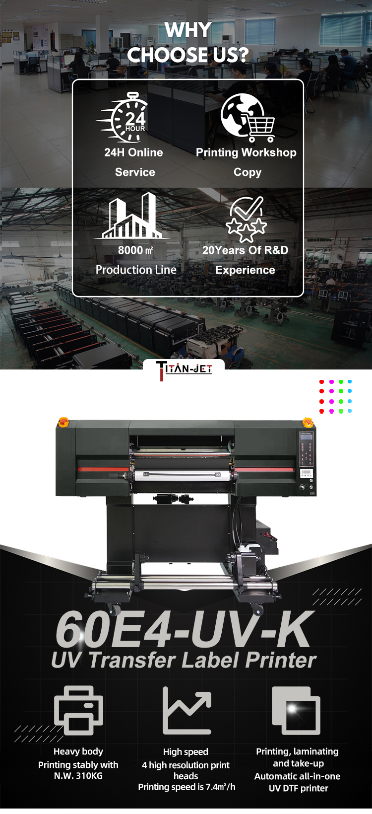 Wholesale UV DTF Sticker Printer Factory Laminator UV Printing Machine Foil printer for Bottle UV Transfer DTF Impresora manufacture