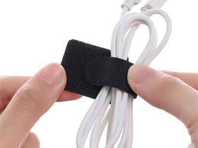 All-in-One Hook and Loop Set: Cable Ties, Organizers & Strips