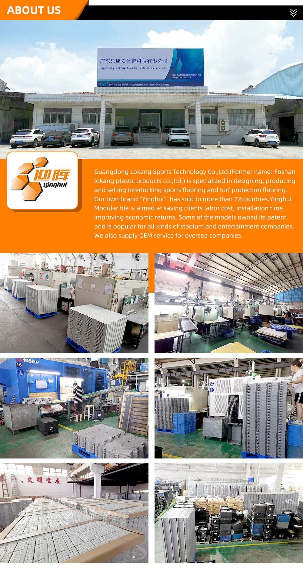 I-03 Customized pp indoor flooring interlocking multipurpose sports floor plastic tiles supplier