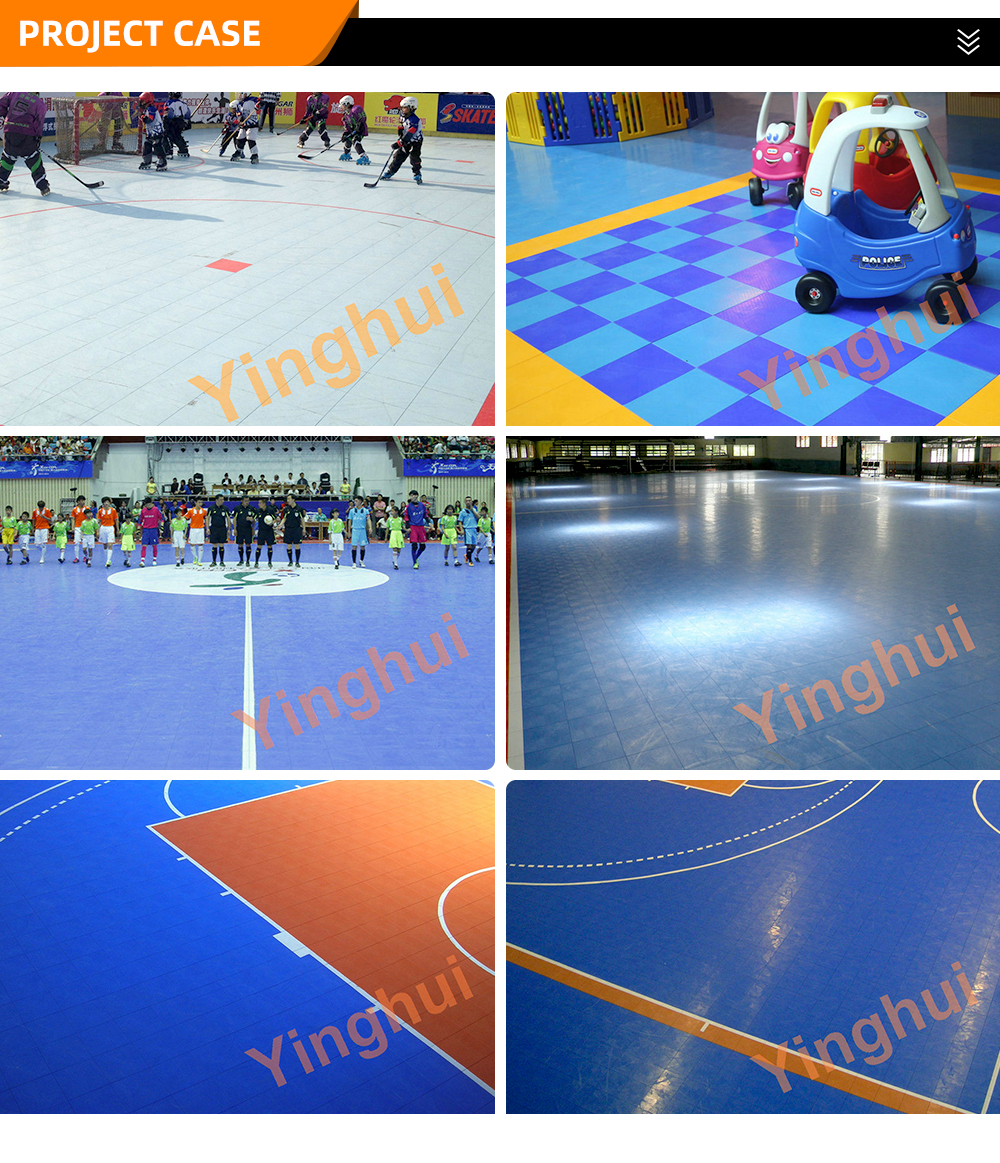 I-01 FIBA Approved Modular Synthetic Plastic Portable Indoor Basketball Sports Court Flooring China Manufacturer factory