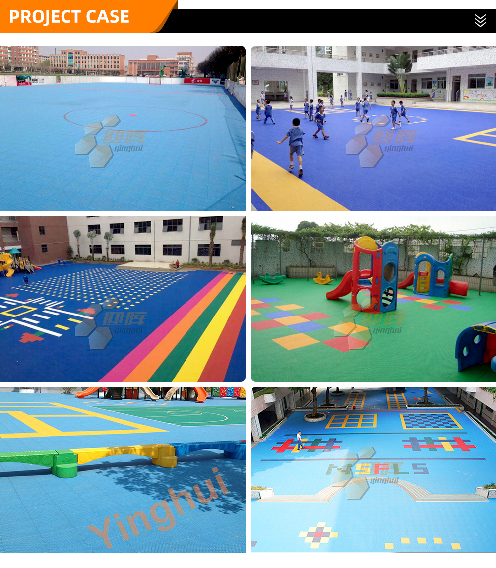 O-02 Customized 100%NEW Polypropylene(PP) 3x3 synthetic basketball court cost price supplier