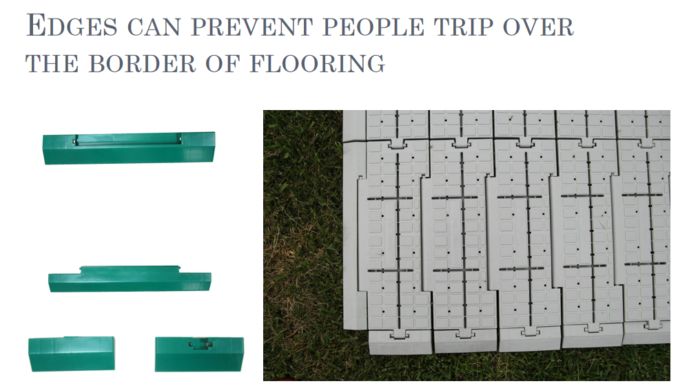T-01 Portable interlocking plastic stadium concert stage covering temporary event flooring for tent supplier