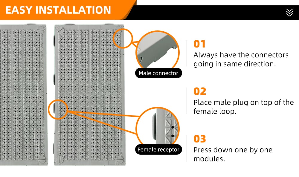T-04 CE Standard Top quality portable interlocking party event flooring cover manufacture