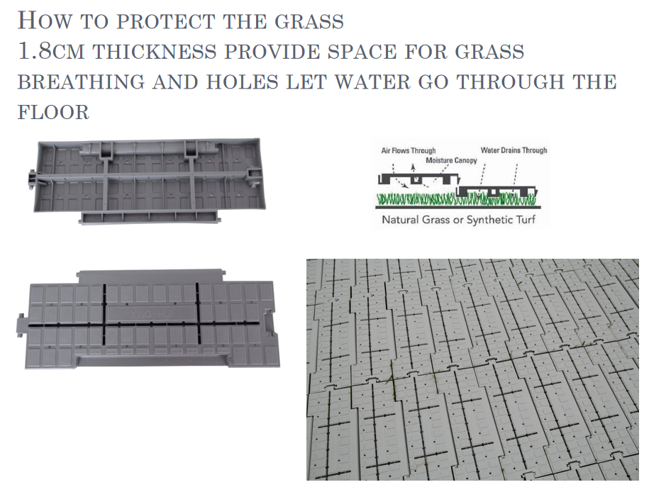 T-01 Portable interlocking plastic stadium concert stage covering temporary event flooring for tent supplier