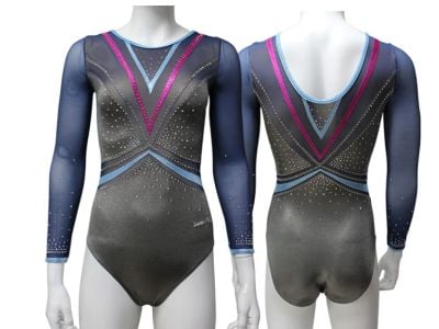 Sparkle Every Move: Sequined Lycra Leotards for All Ages