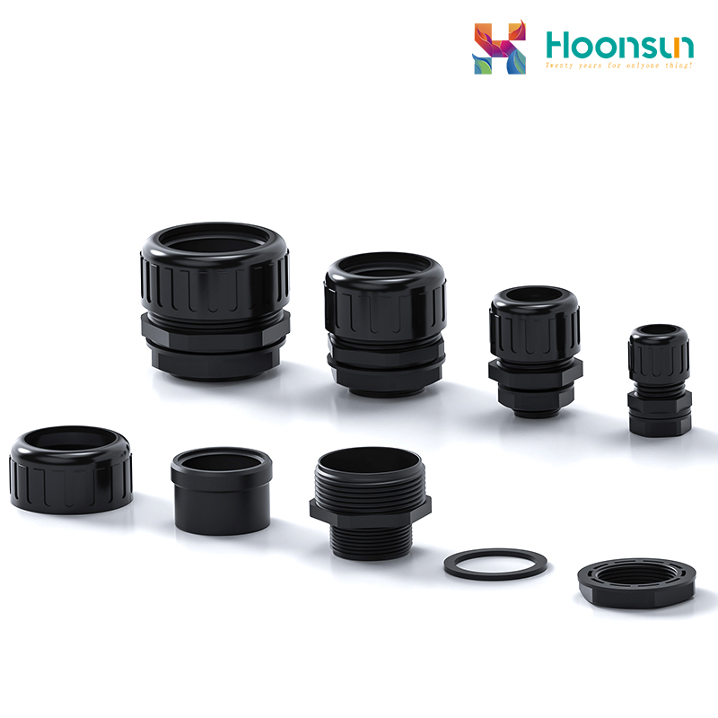 small plastic cable glands