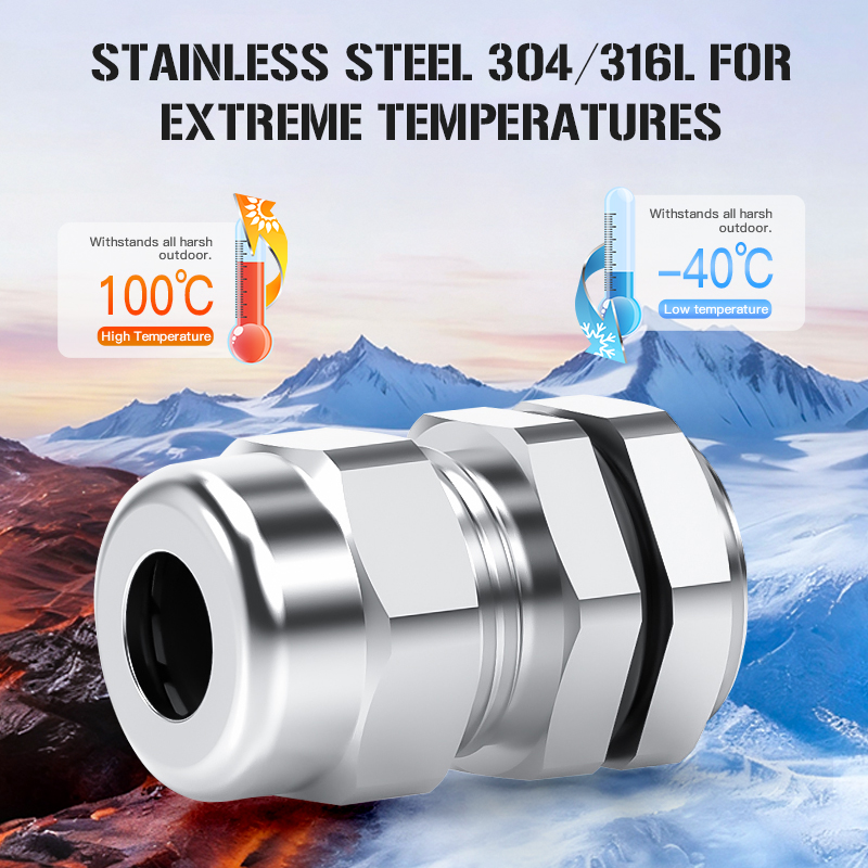 What Makes Stainless Steel Double Compression Cable Glands Ideal for Harsh Environments?