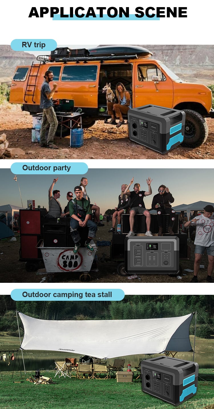 Home 110v 220v Camping Solar Generator Power Station 5000w 3000w 2400w 1500w 600w 500w 300w Portable Power Station details
